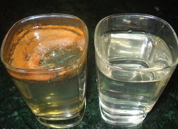 اختبار المياه من مندوبي مبيعات الفلاتر المنزلية